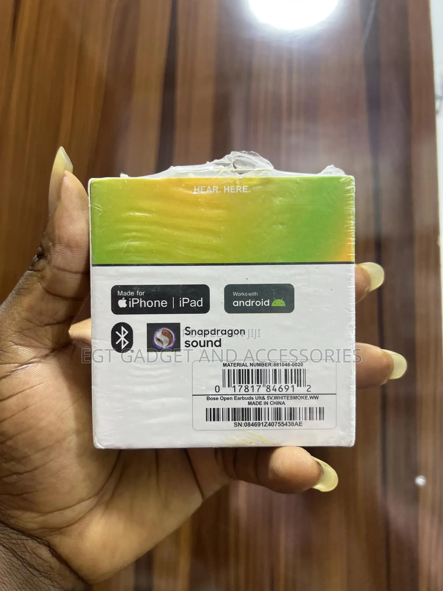 A Box for Bose Ultra Open Earbuds.