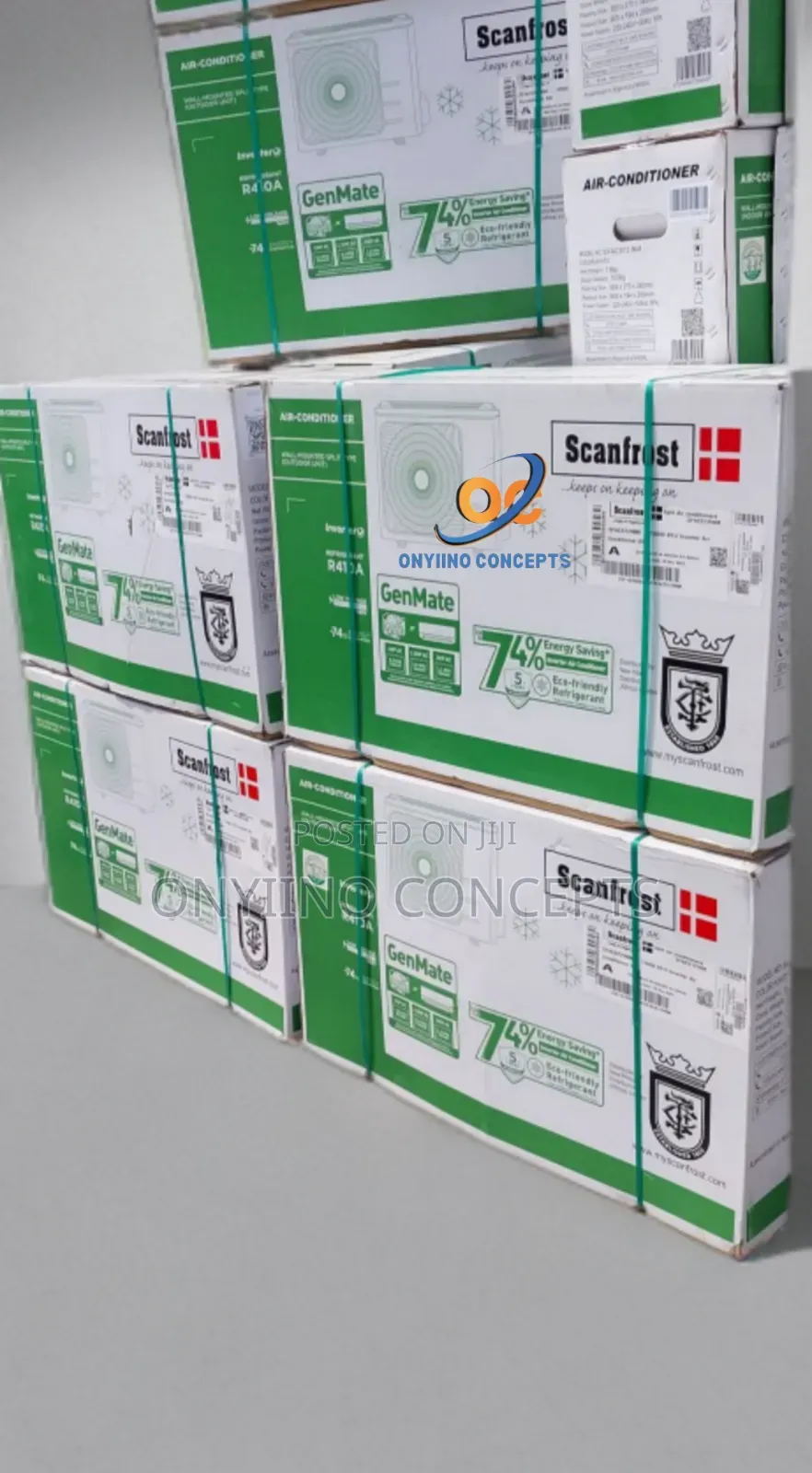 Scanfrost 1.5hp
Inverter Split Unit Air Conditioner