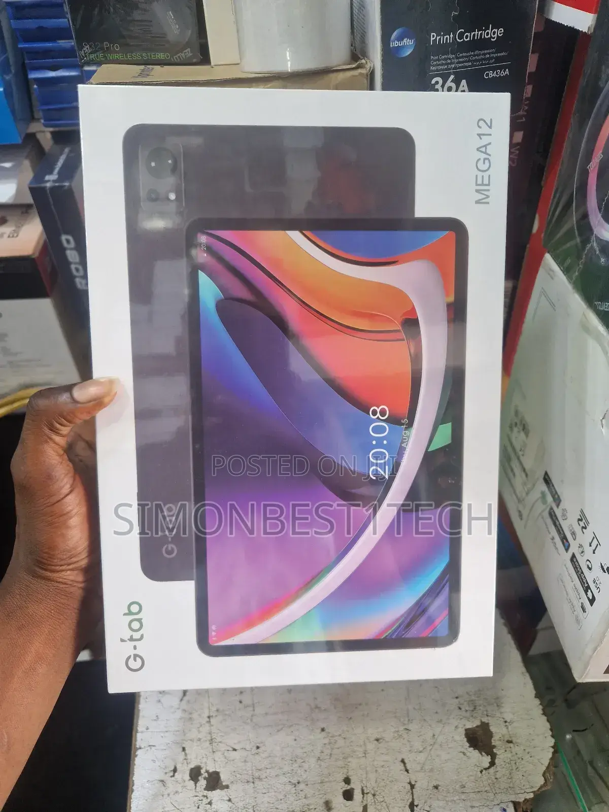 New G-Tab C30 256 GB Black