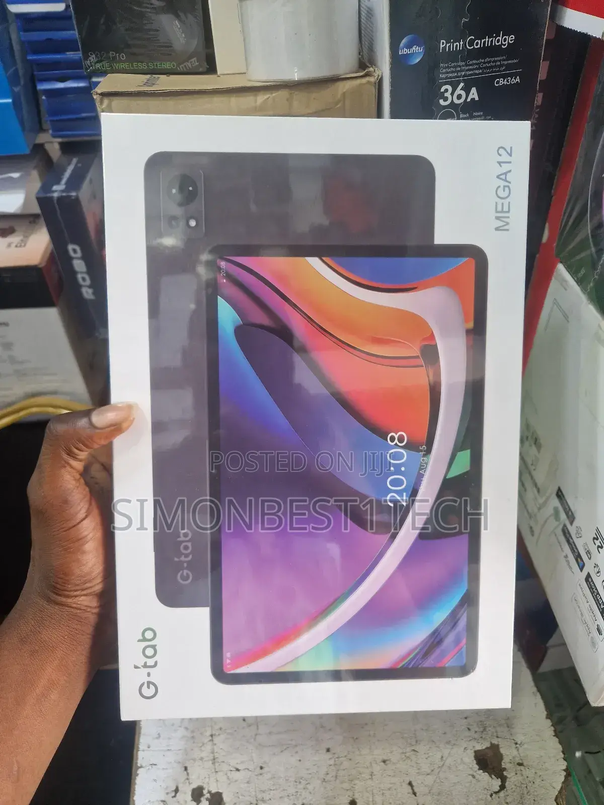 New G-Tab C30 256 GB Black