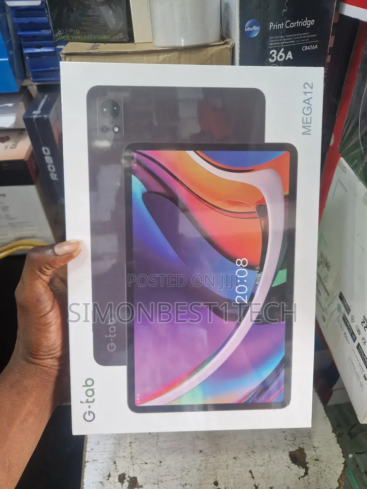 New G-Tab C30 256 GB Black