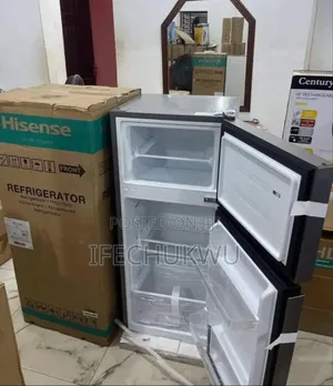 Original Hisense 150litters Inverter Fridge and Freezer 2 Doors Copper