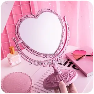 Pink White Mirror Table Decoration Table Mirror