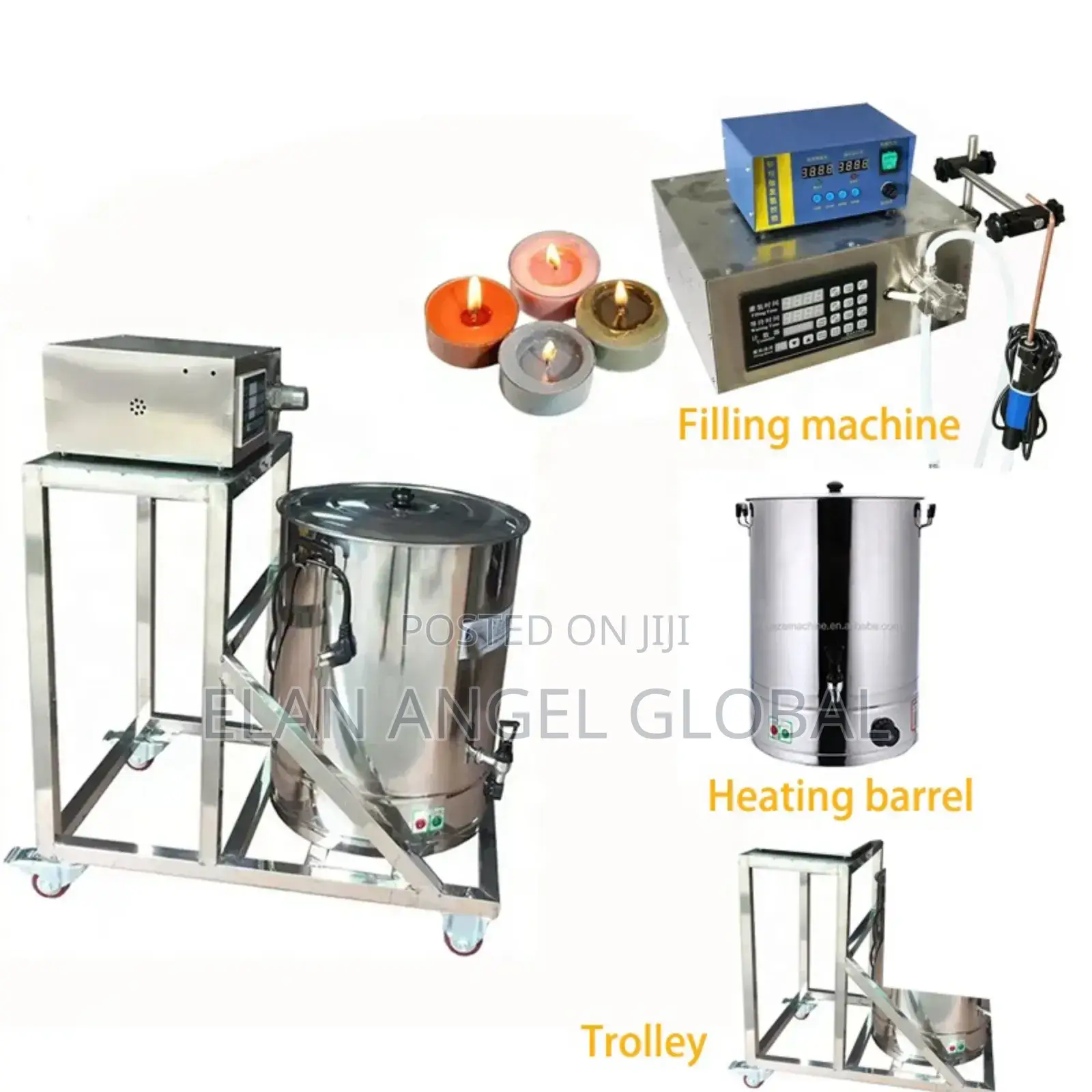 Semi-Automatic Candle Filling Machine