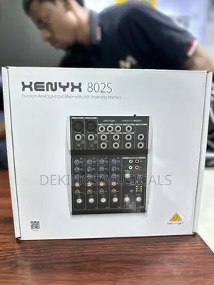 Xenyx 802s Behringer Mixer - Premium 8 Channels Analog Mixer With Usb