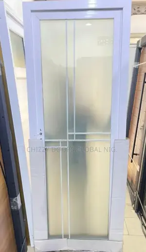 Toilet Full Glass Door Aluminum 7ft