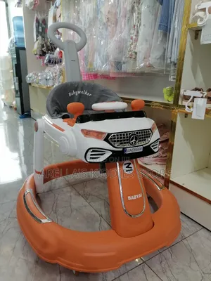 2-in 1 Baby Walker With Pusher for Infants