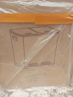 Double Pedal Waste Bin, Stainless Steel 2x3l Compartment