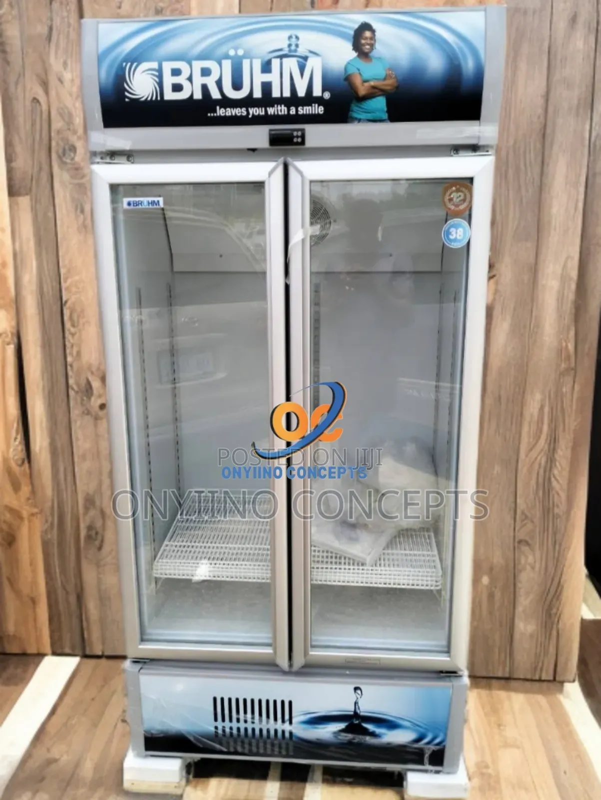 Bruhm 391l Double Door Showcase Chiller