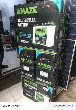 Amaze Tubular Battery 220ahms New One
