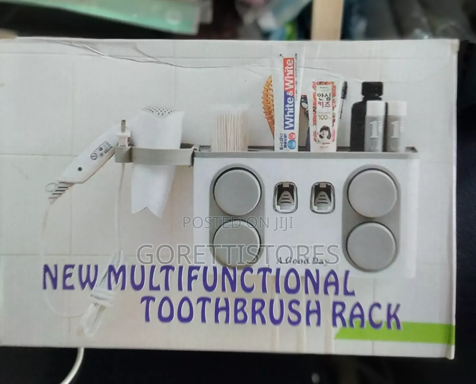 Multifunctional Toothbrush Holder