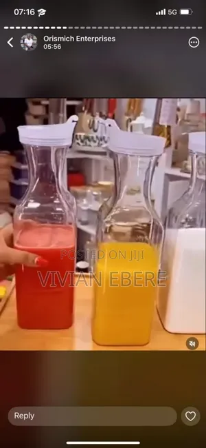 Square Carafe Pitchers