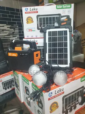 Powerful Multifunction Solar Kit and Speaker With 3bulb