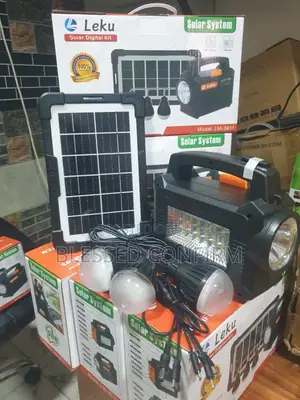 Powerful Multifunction Solar Kit and Speaker With 3bulb