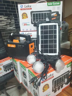 Power Station and Solar Kit With Bt Speaker