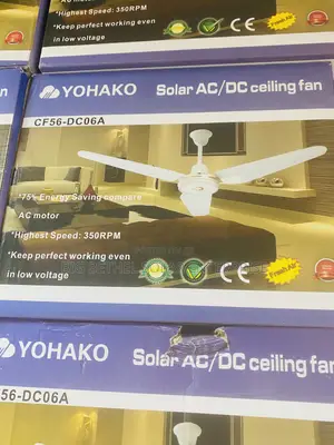 Yohako Ac/Dc Solar Ceiling Fan