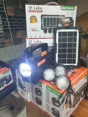 Brand New Solar Kit and Speaker Wit 3 Bulbs