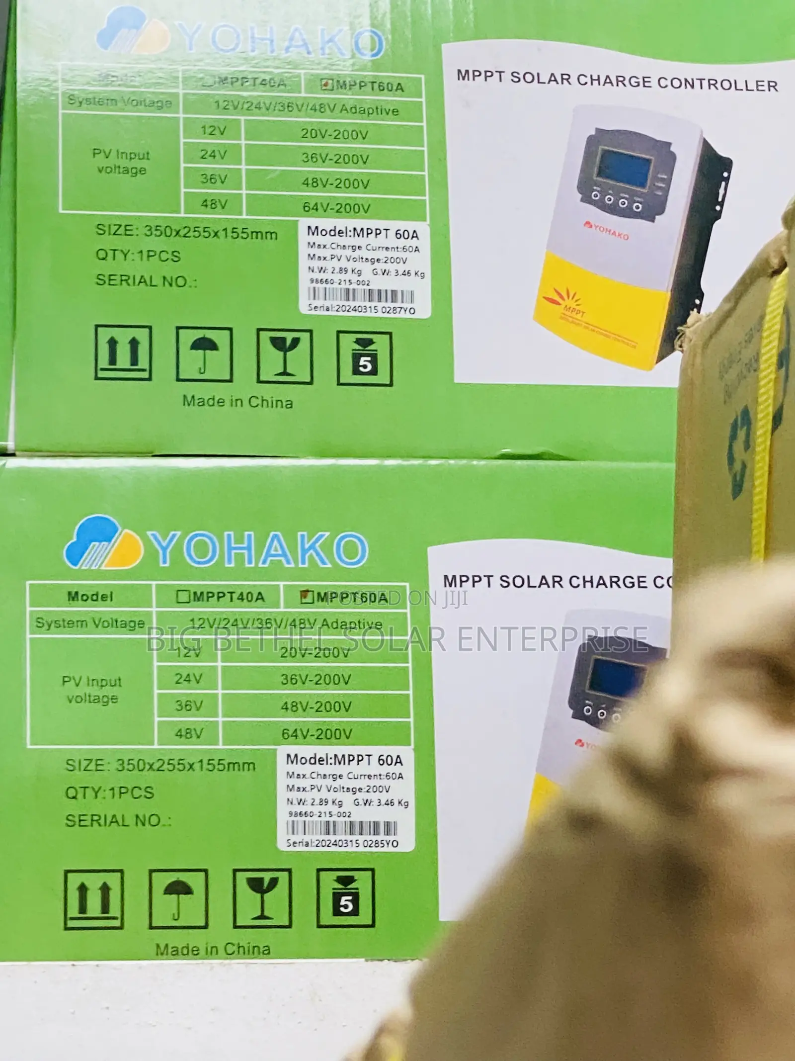 MMPT Charge Controller 60ah Yohako