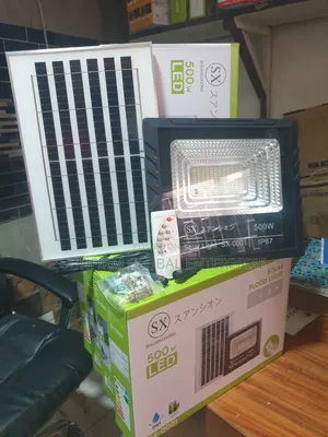 Powerful 500w Solar Floodlight Will Panel