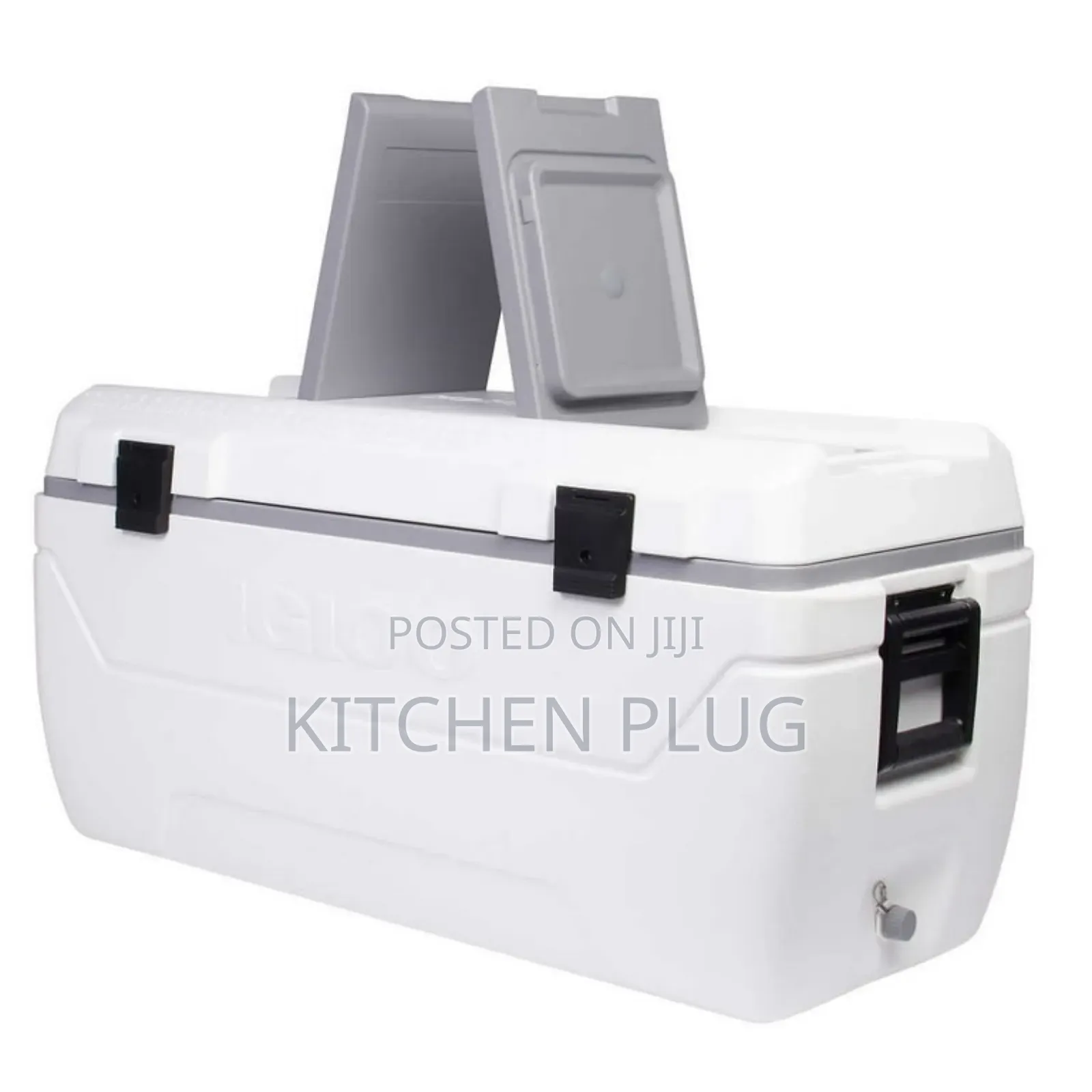 Igloo 165 Quart Maxcold Chest Ice Cooler With Butterfly Access Hatch,