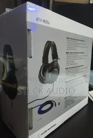 Audio Technica Ath M50x Professional Headphones for Studio and Sound