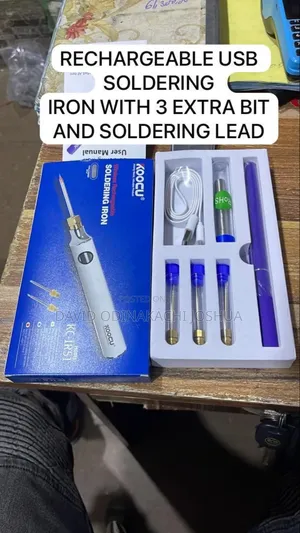 All in One Rechargeable Usb Soldering Iron
