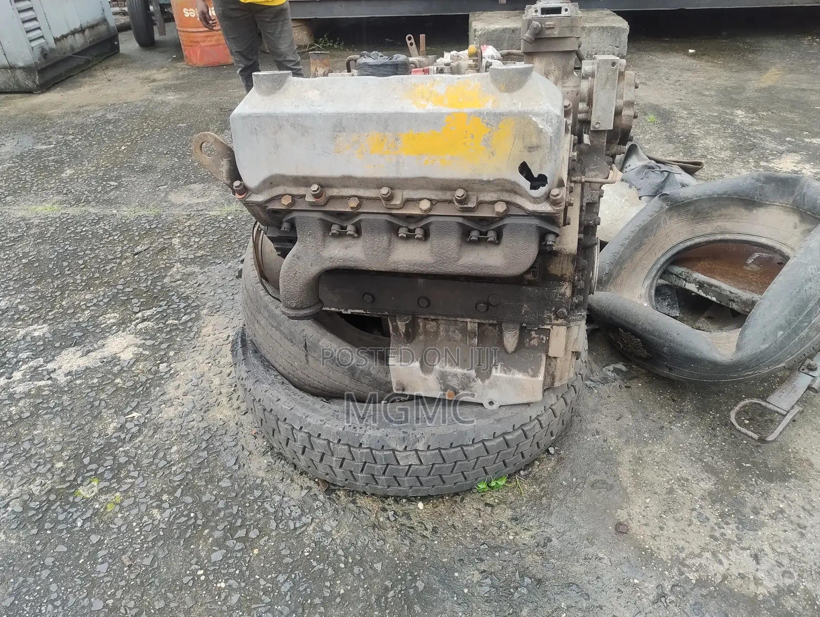 Cummins V504 Engine V8 Crane Engine