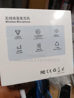 Wireless Lavalier Microphone for Camera