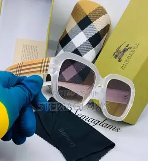 Burberry Square Fashion Glasses, for Women’S
