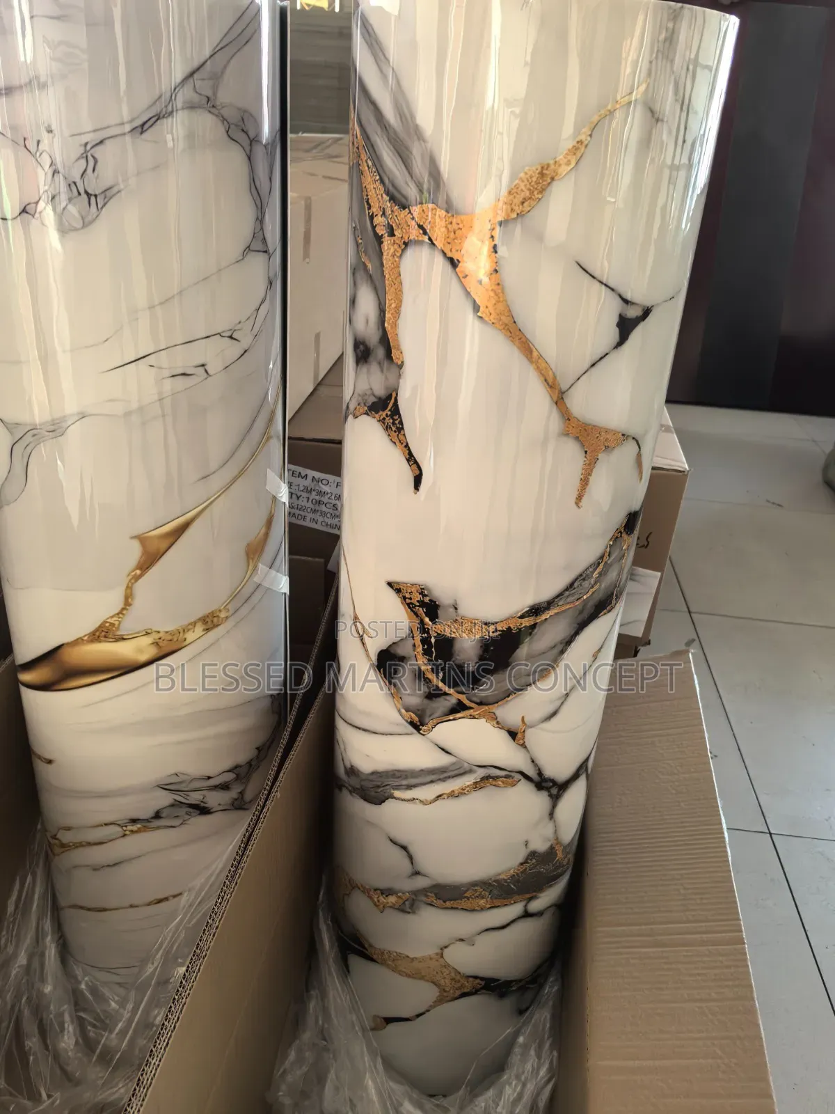 Marble Wall Sticker, Good for Tv Console, Wall Decorations, Offices