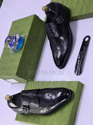 Gucci Leather Corporate Flat Shoes in Lagos