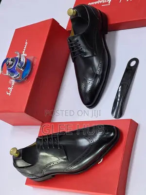 Salvatore Ferragamo Solid Corporate Shoes