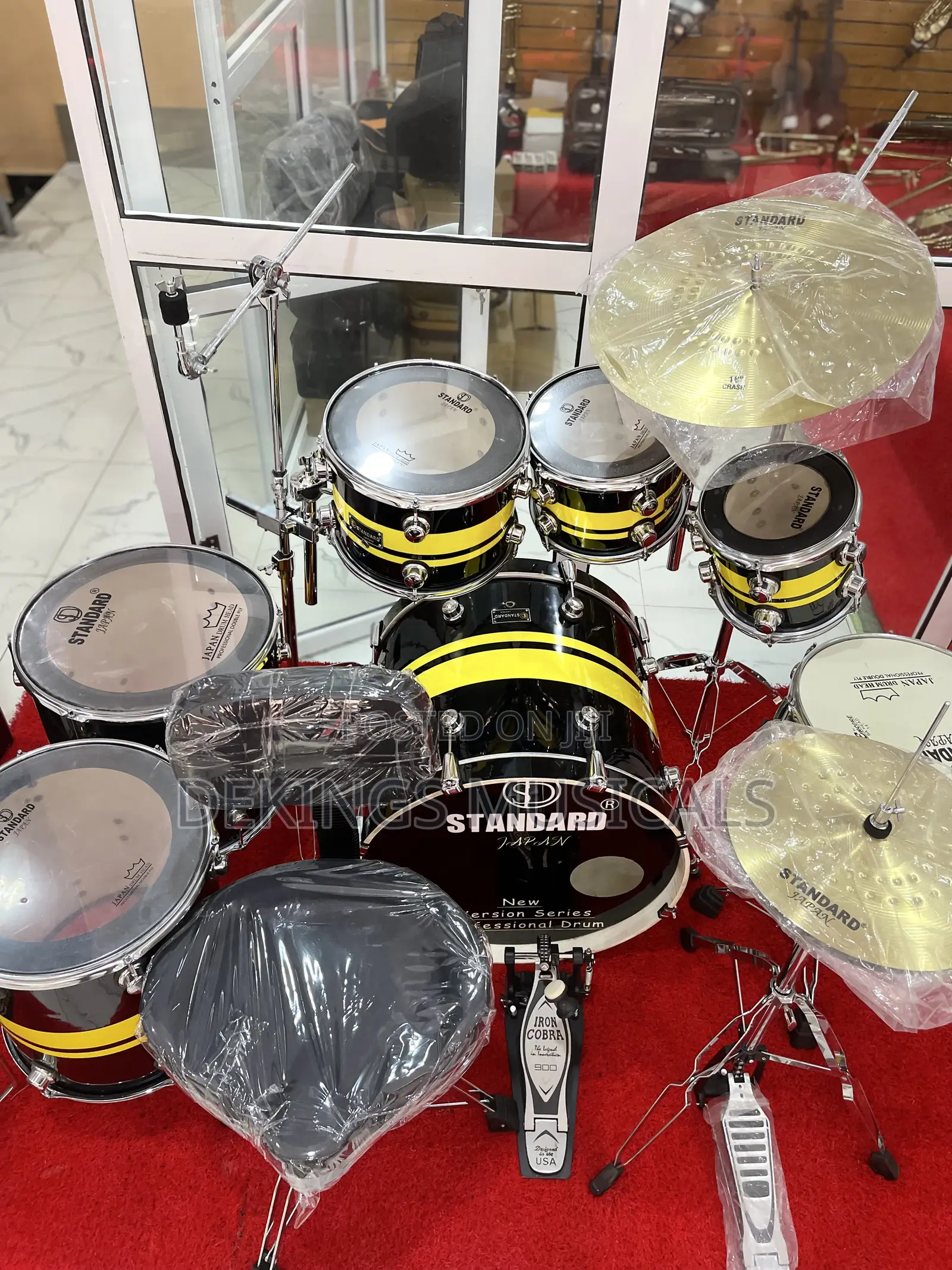 Professional Standard Japan 7 Piece Drum Set