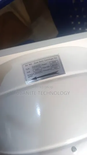 12" 220v High Speed Fan Metal With Shutters