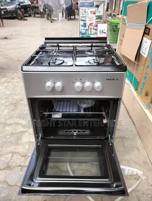 Maxi Standard Four Burner Gas Cooker With Oven 50 By50