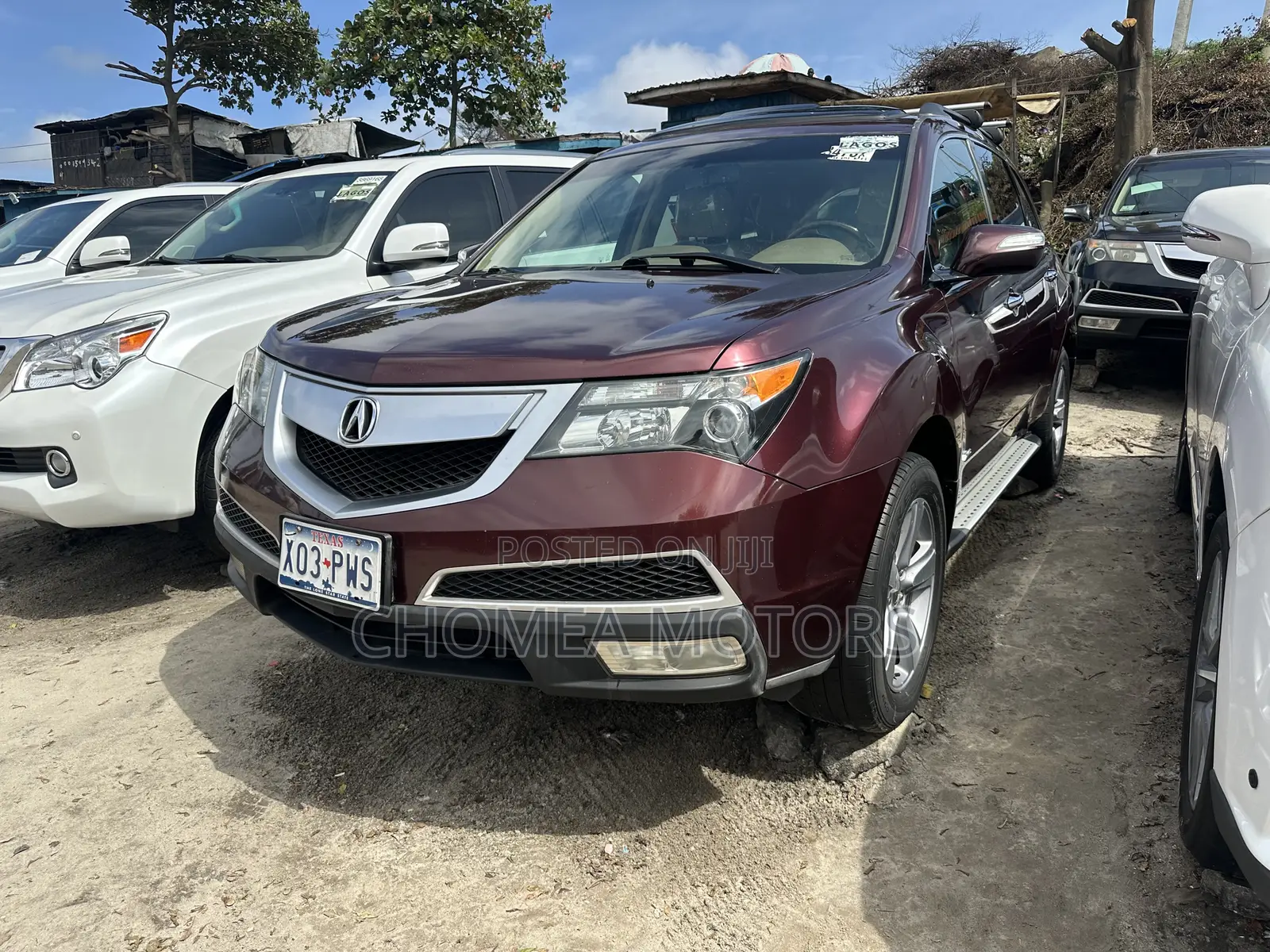 Acura MDX 2012 Red