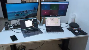 Modern Electric Adjustable Computer Long Desk- 1.6 M