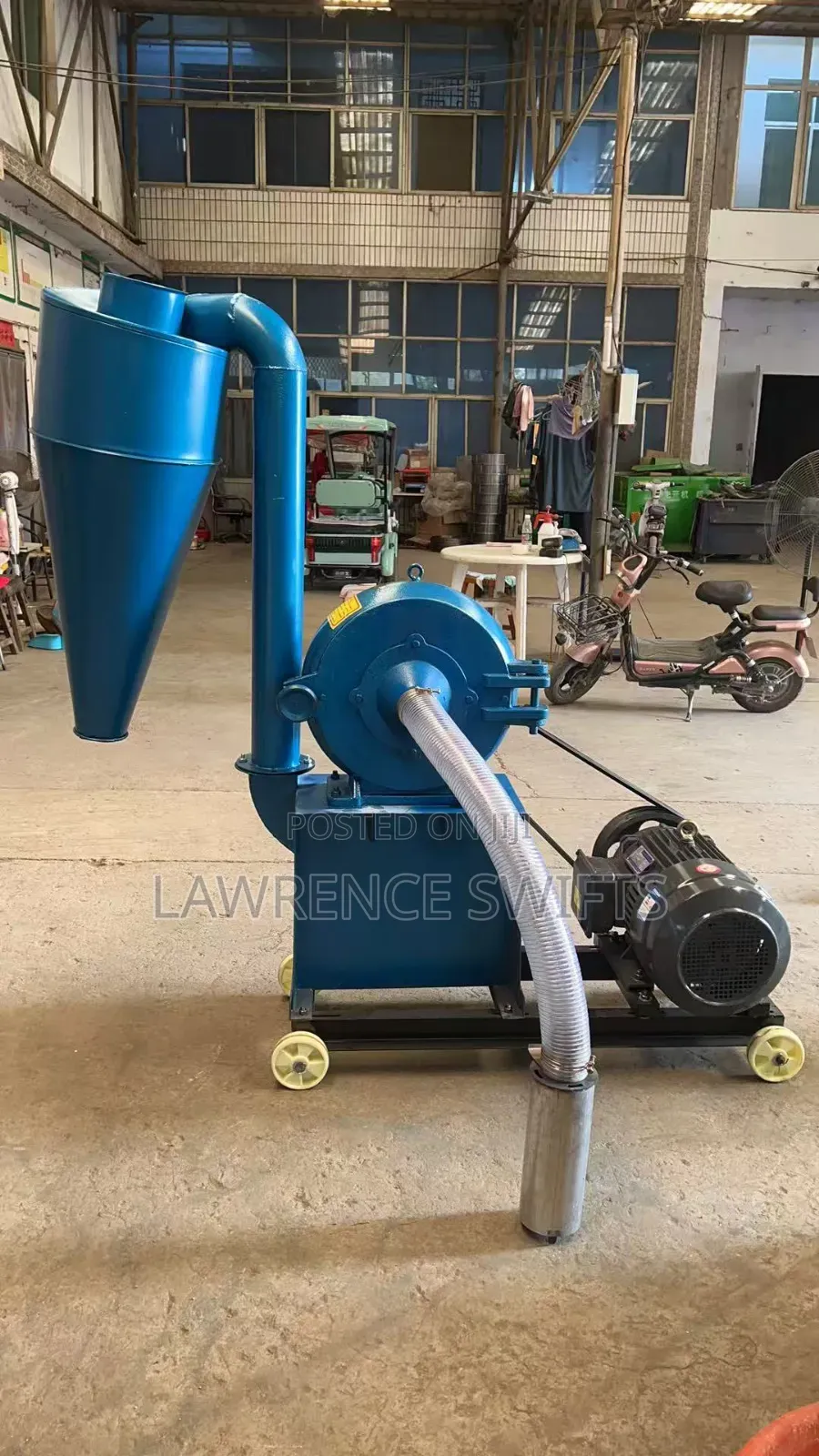 Self Prime Hammer Mill