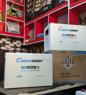C Worth Energy Lithium Ion Battery 12v200ah
