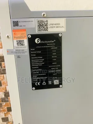Felicity Lithium Battery 15kwh 48v (Smart Series)
