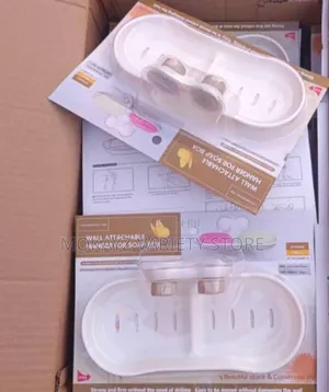 Broad Surface Tile Suction Soap Rack