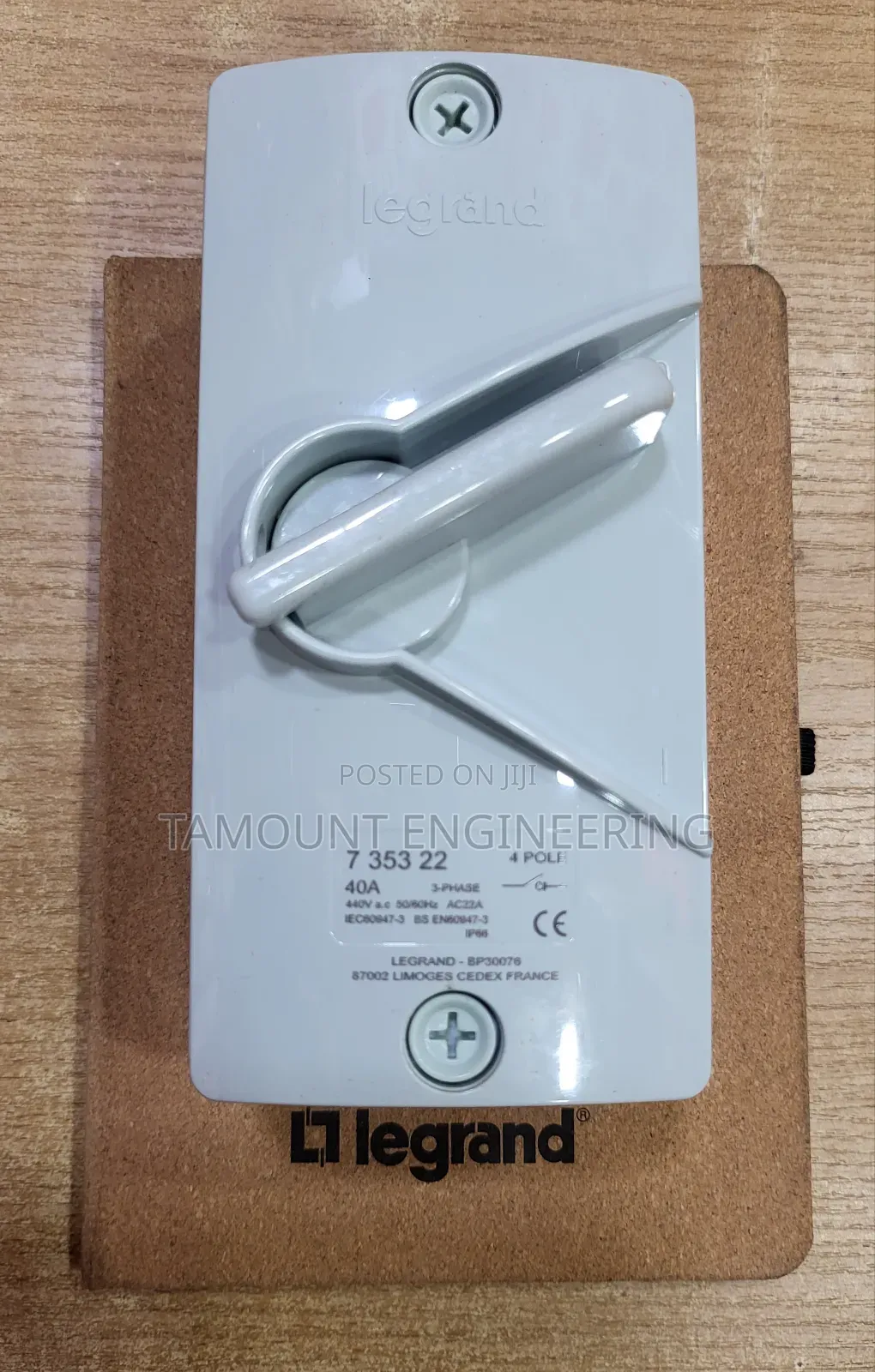 Legrand 40a Isolator Switch