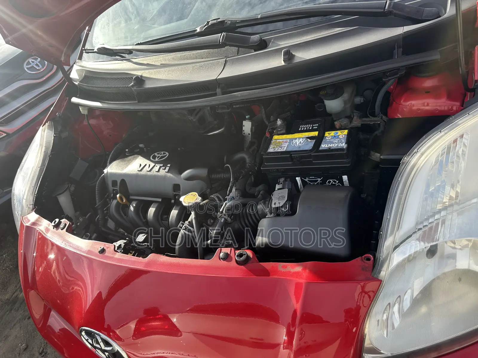 Toyota Yaris 2010 Red