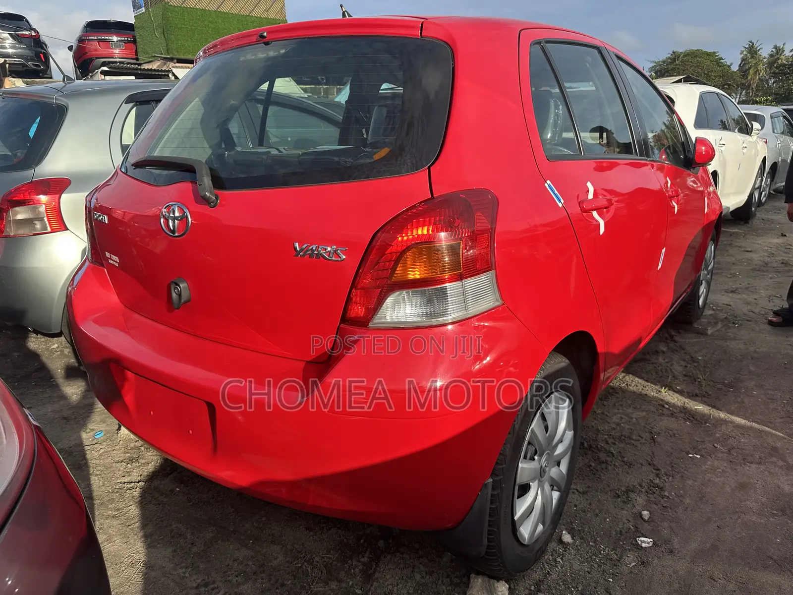 Toyota Yaris 2010 Red