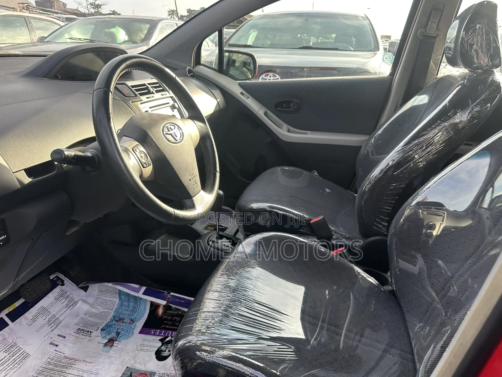 Toyota Yaris 2010 Red