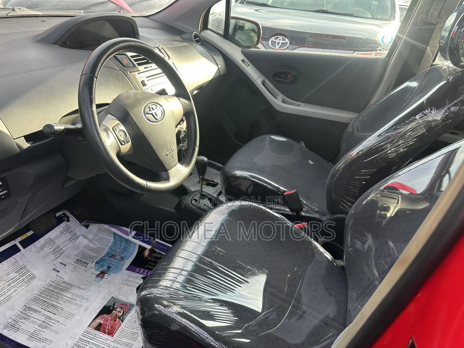 Toyota Yaris 2010 Red