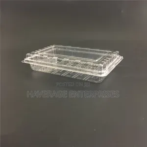 Desert, Bakery And Sushi Clamshell Container 100pces