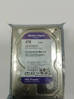 Western Digital Wd Purple 4tb Surveillance Hard Disk Drive