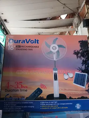 Duravolt 16" 3 in 1 Rechargeable Fan
