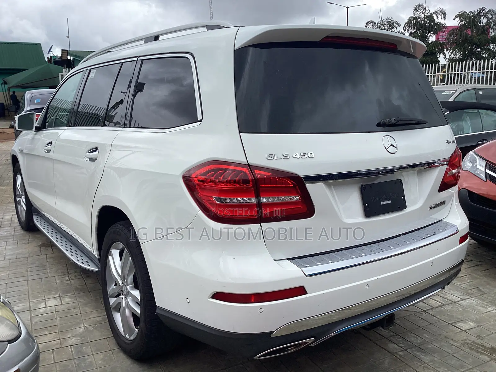 Mercedes-Benz GLS-Class GLS450 4Matic 2017 White